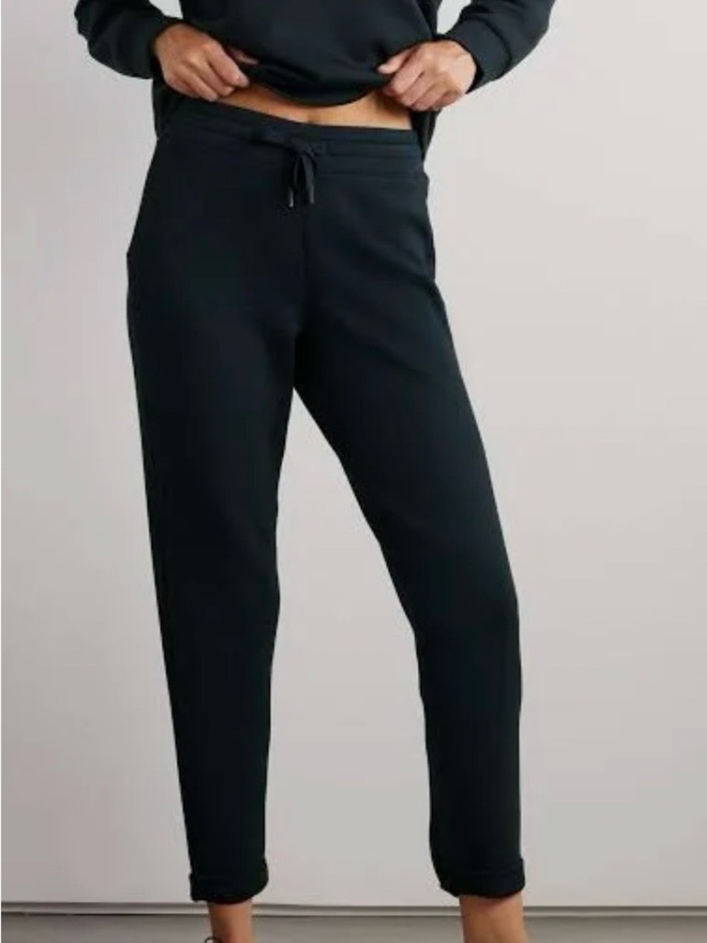 NWOT Spanx AirEssentials Black Tapered Jogger Pants